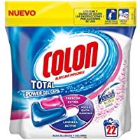 Los mejores  - Colon Total Power Gel Caps Vanish - Detergente para lavadora con agentes quitamanchas- formato cápsulas - 22 dosis